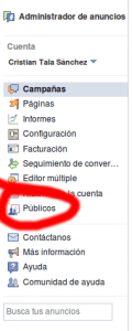 PÚBLICOS FACEBOOK PIXELS