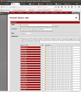 Facebook IPs PFSense