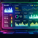 Dashboard IA mostrando optimización de 99 tareas con NocoDB y análisis de prioridades
