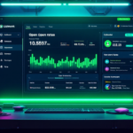 Dashboard Listmonk self-hosted newsletter platform con métricas de open rate